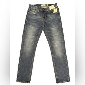 MBX Jeans Fairfax Slim Fit Mens 30x30 Stretch Pants Faded Straight Leg NWT